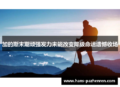 加的斯末期顽强发力未能改变降级命运遗憾收场